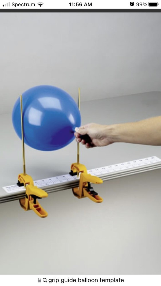 Grip Guide Balloon Template