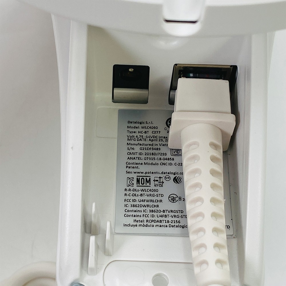 Go Wireless, Go Efficient Datalogic GBT4500 Barcode Scanner With Base. Tested 🔥