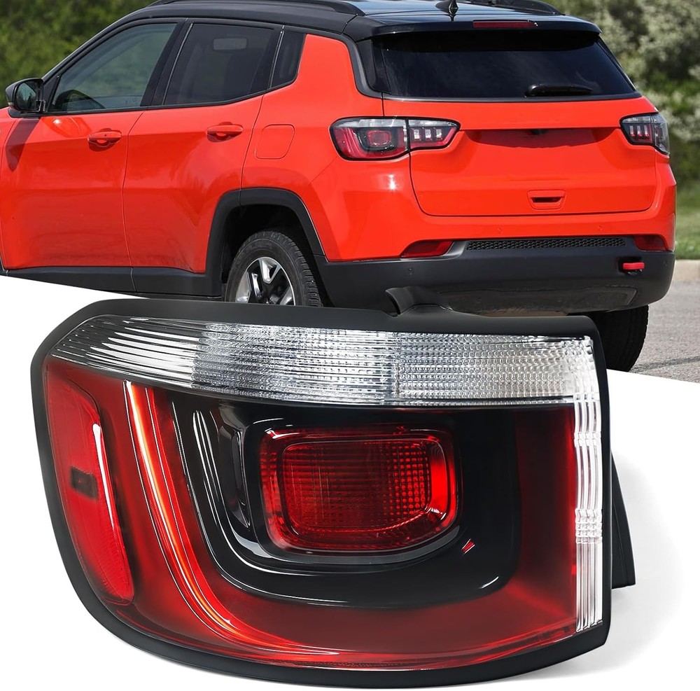 Jeep Compass Tail Lamp 2021-2024 Left Driver Halogen