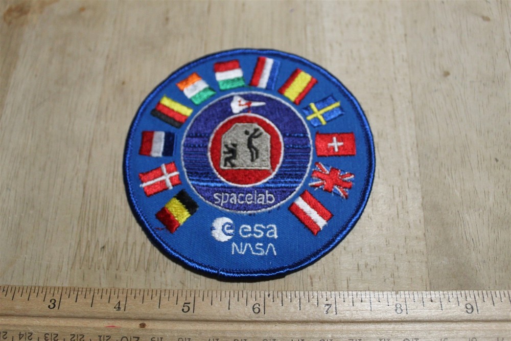 ESA SPACELAB NASA SPACE PATCH
