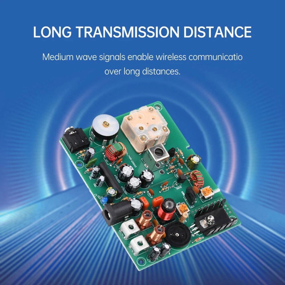 Medium Wave AM Radio Transmitter DIY Module penetrate through certain buildings