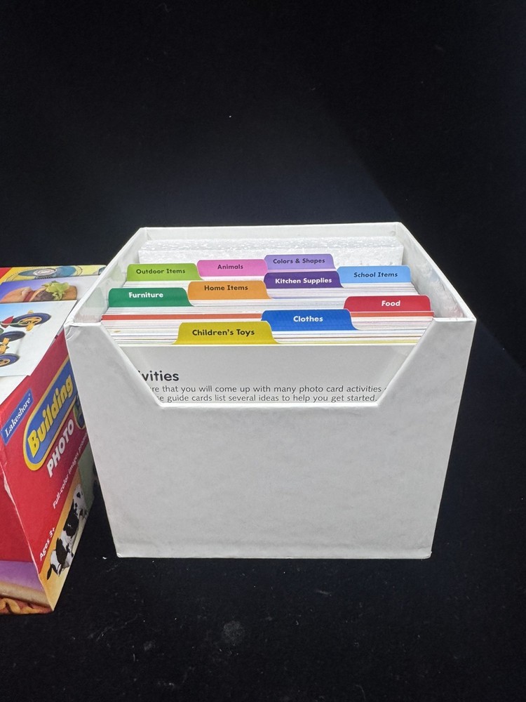Lakeshore Building Language Photo Library open box new