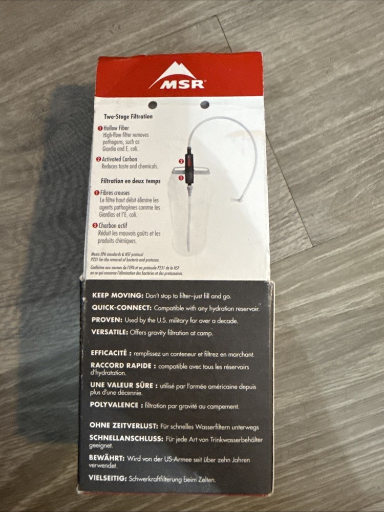 MSR Thru-Link Inline Water Filter