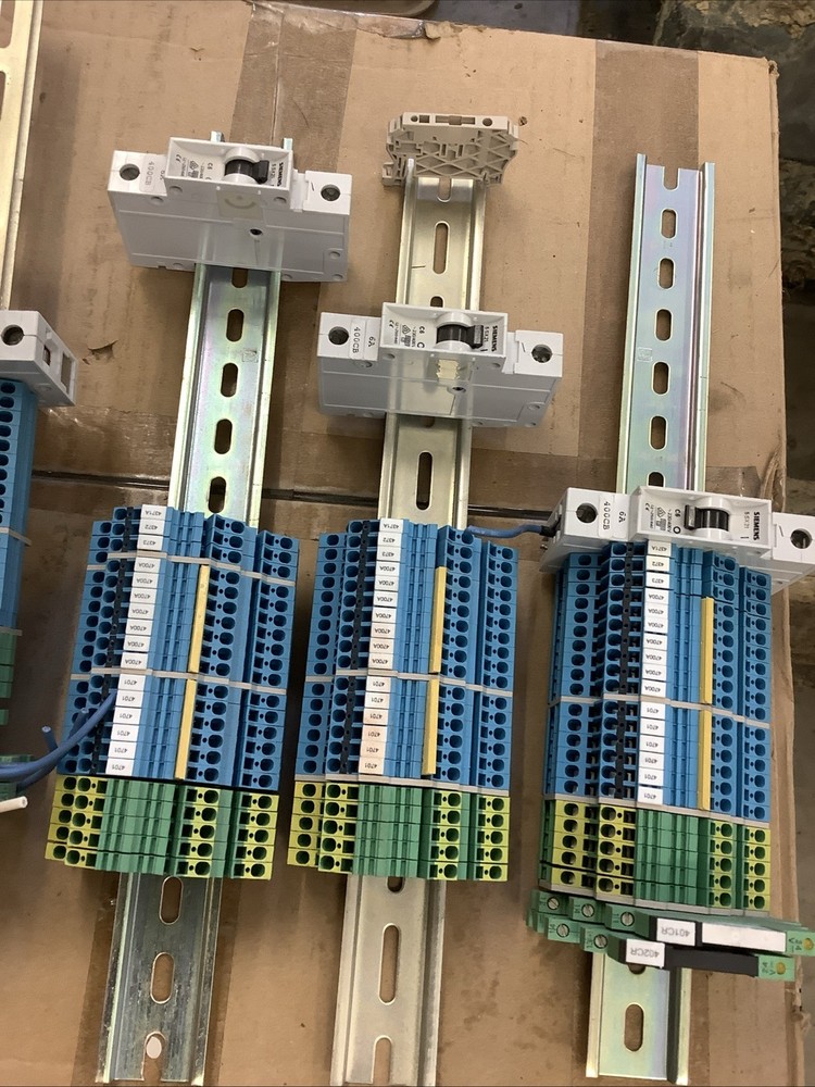 Phoenix Rail Mounted Terminal Blocks
