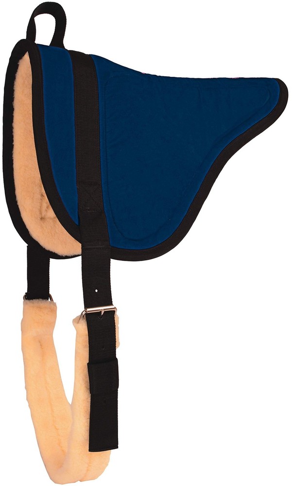 Mustang Microsuede Bare Back Pad Navy
