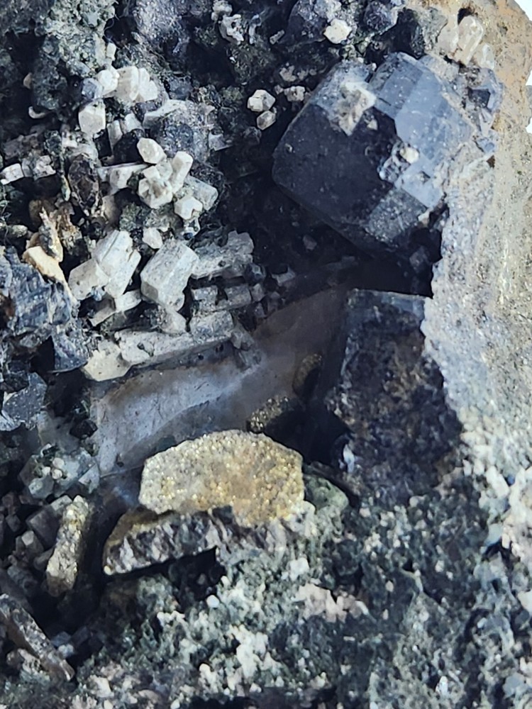 Rare Schorlomite specimen