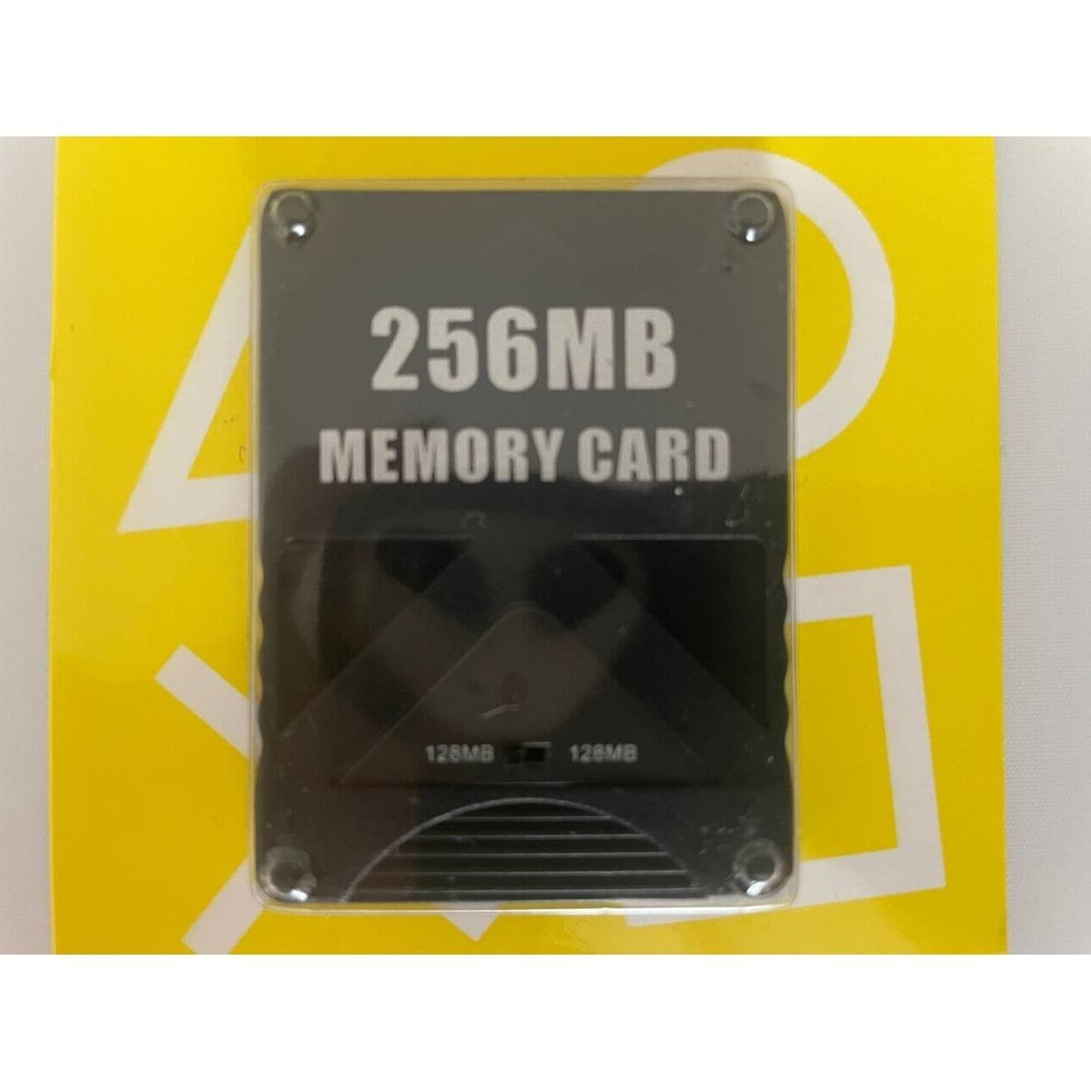 256MB Megabyte Memory Card For PS2 PlayStation 2