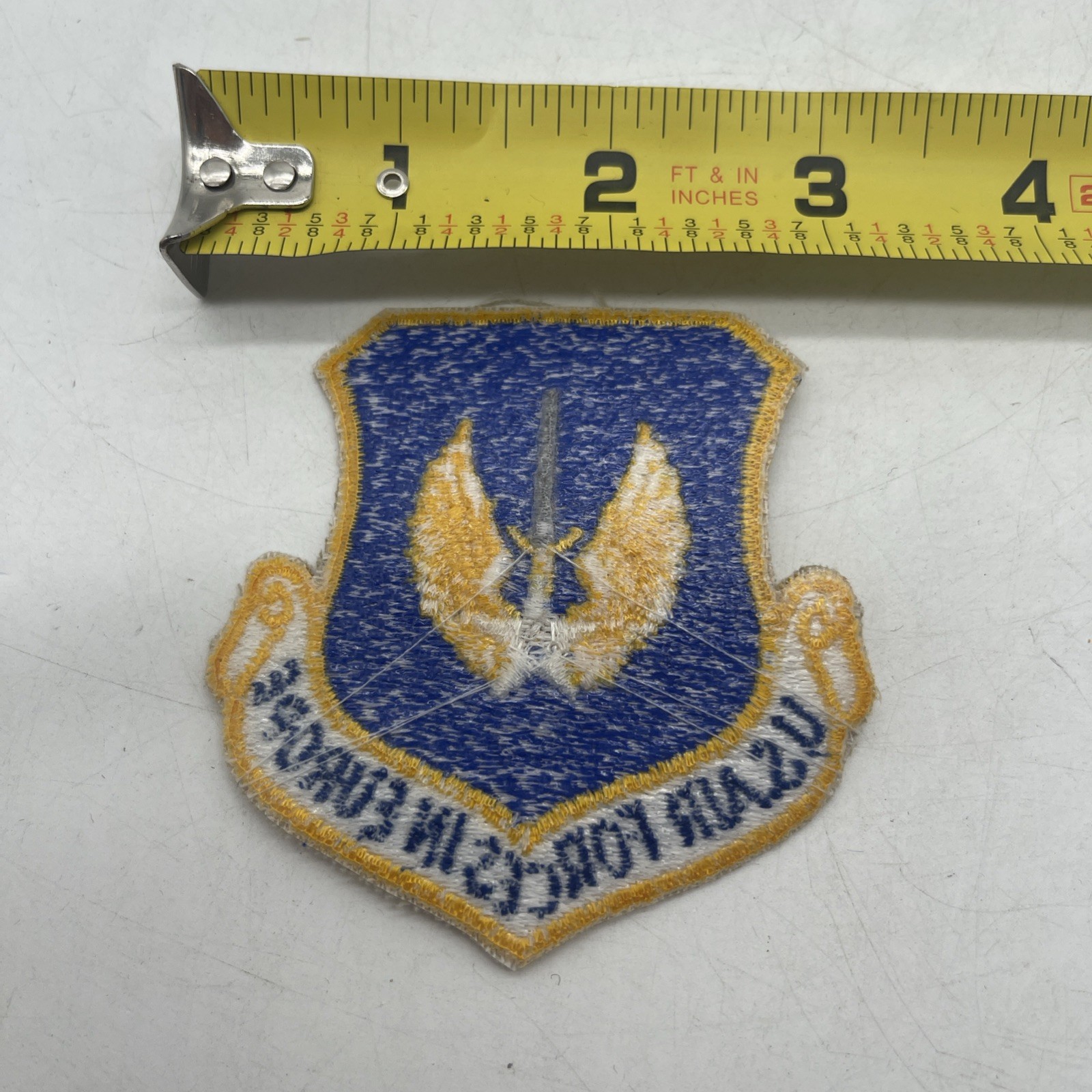 U.S. Air Forces in Europe Cut Edge Iron on Patch Full Color ~2.5” X 3” Wings