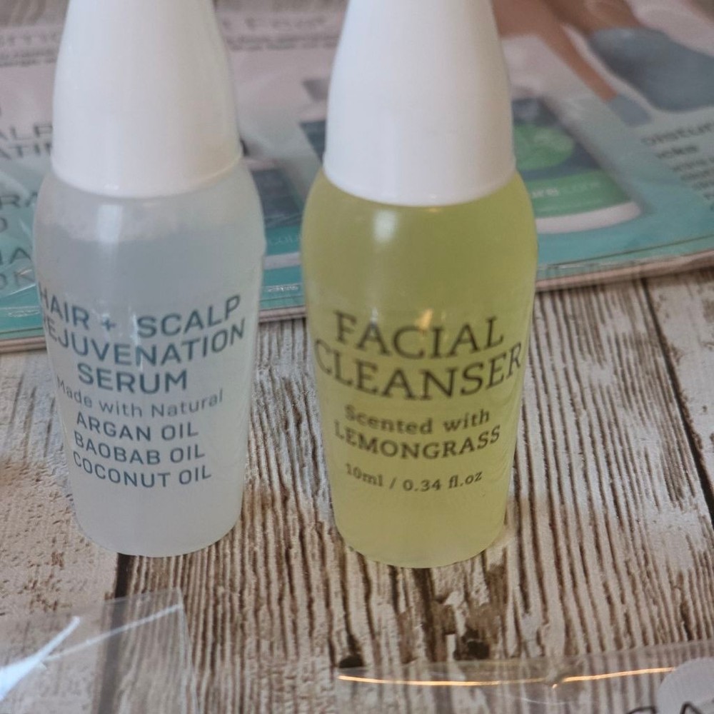 Pure Code Skincare Cleanser & Exfoliant samples NWOT