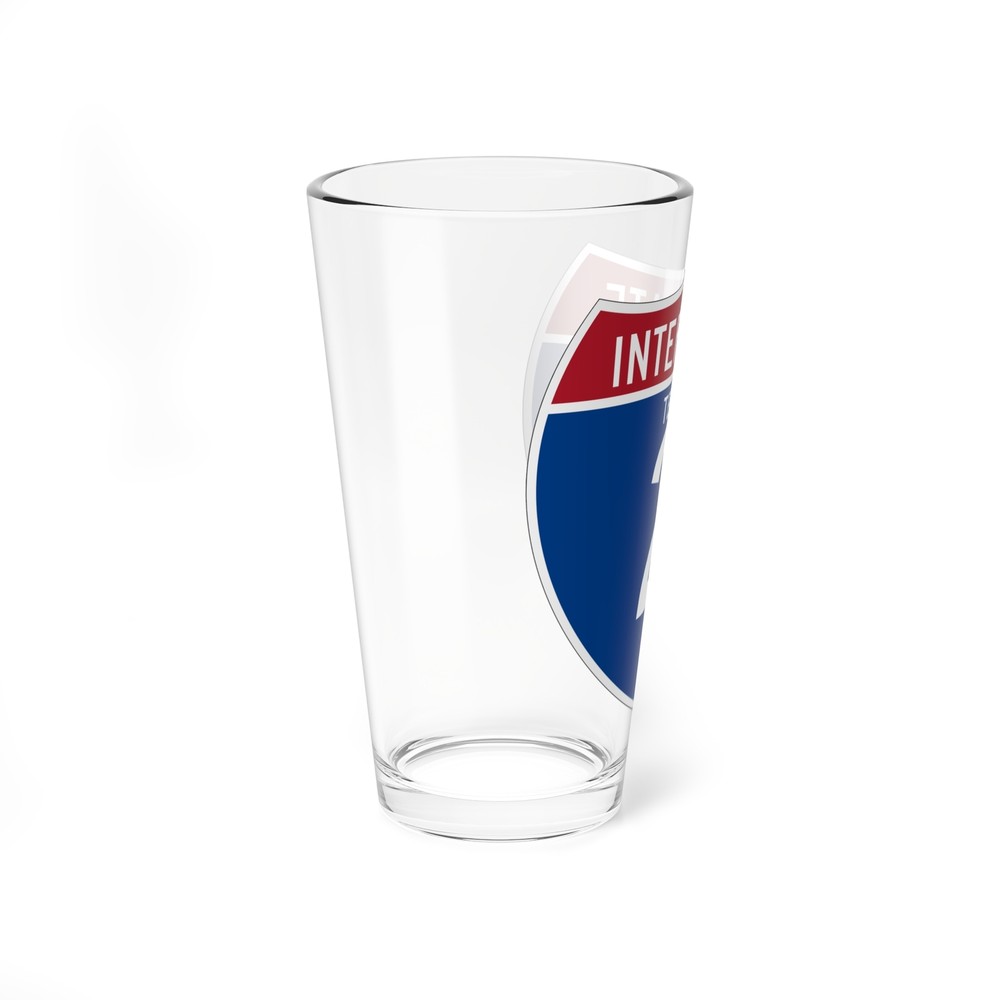 Interstate 2 (U.S. Highways) Pint Glass 16oz