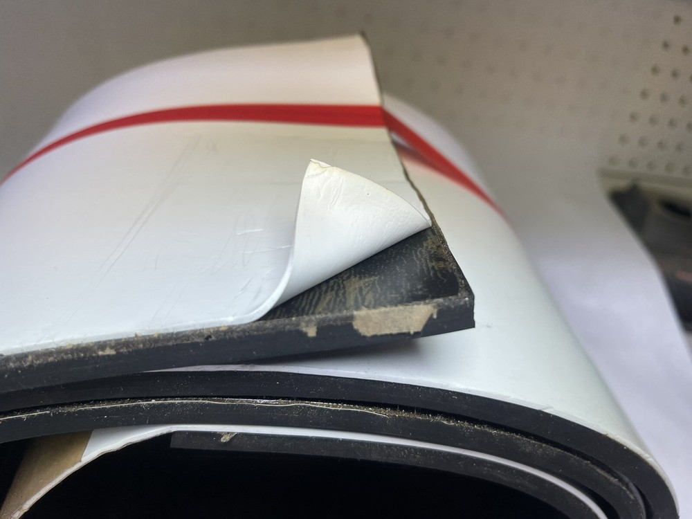Industrial Rubber Sheet Solid 1/4" Thk x 8" x 84" (OC35)