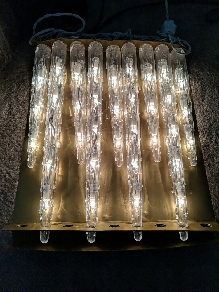 Enchanted Forest Icicle Reflector Light Set New Free Ship