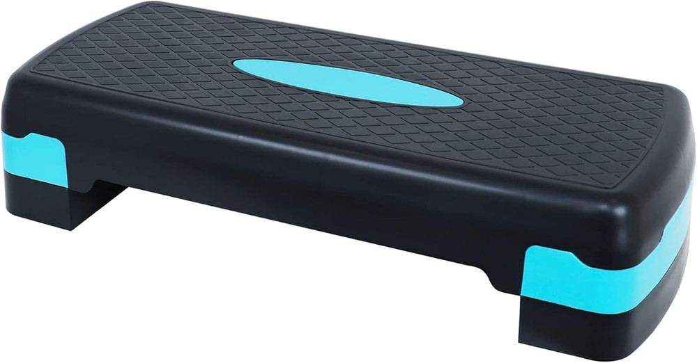Adjustable Workout Aerobic Stepper Step Platform Trainer, 27-Inch, Multiple Colo