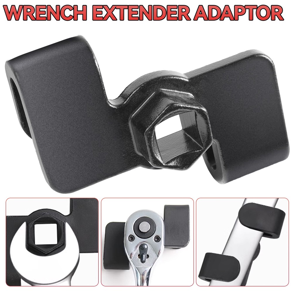 Wrench Extender Universal Adaptor For 1/2''Drive Wrench Extend Leverage Portable