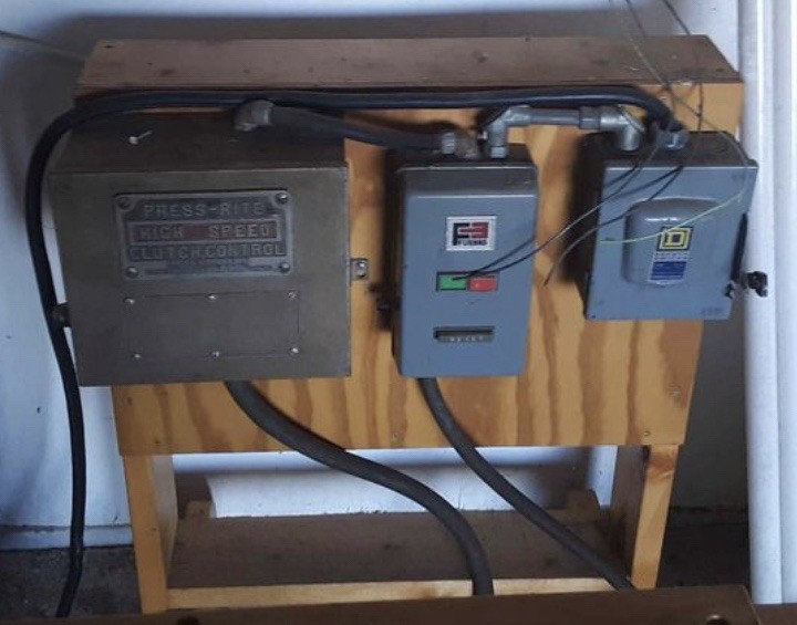 25 TON HAVIR AUTOMATIC MECHANICAL PUNCH PRESS