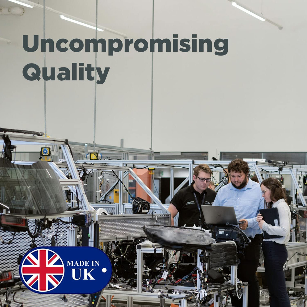 Prescott Plastics 2" Round Plastic Plug Insert Black 4 Pack