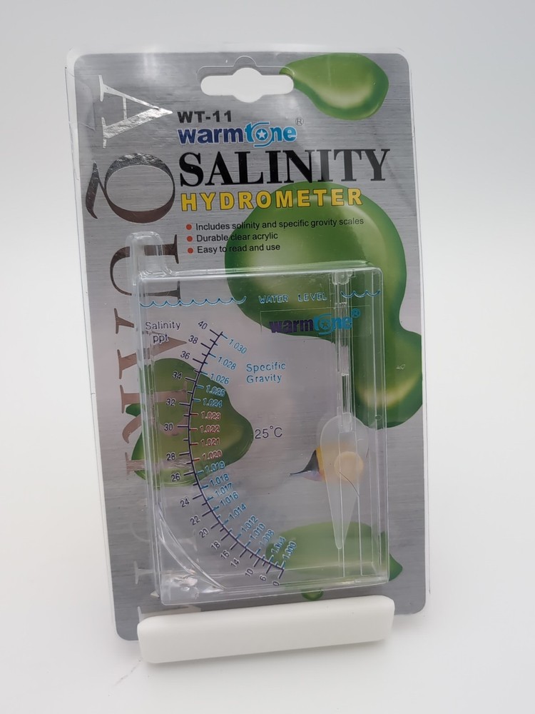 New Warmtone Salinity Hydrometer WT-11