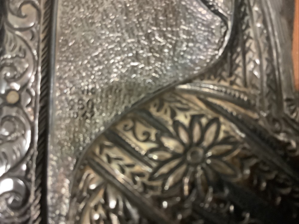 Blessed Art Work .950 Silver. Hand Made Very Unique.