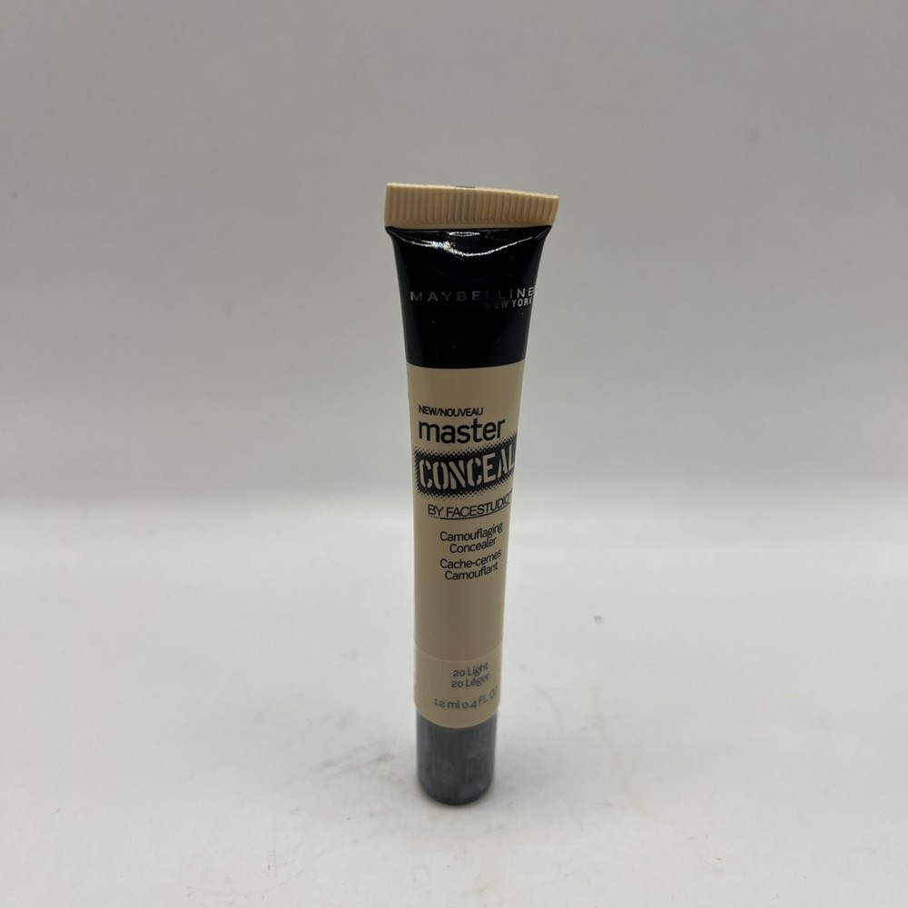 1- Maybelline Face Studio Master Conceal Camouflaging Concealer #20 LIGHT Sealed