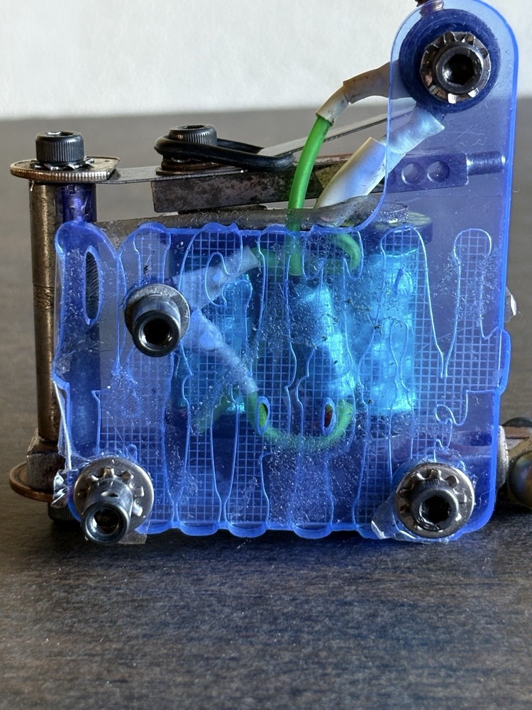 Custom Acrylic Side Plate tattoo machine Coil
