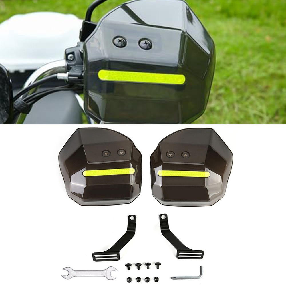 Electric Bicycle Handguards Handlebar Windshield Black Good Compatibility