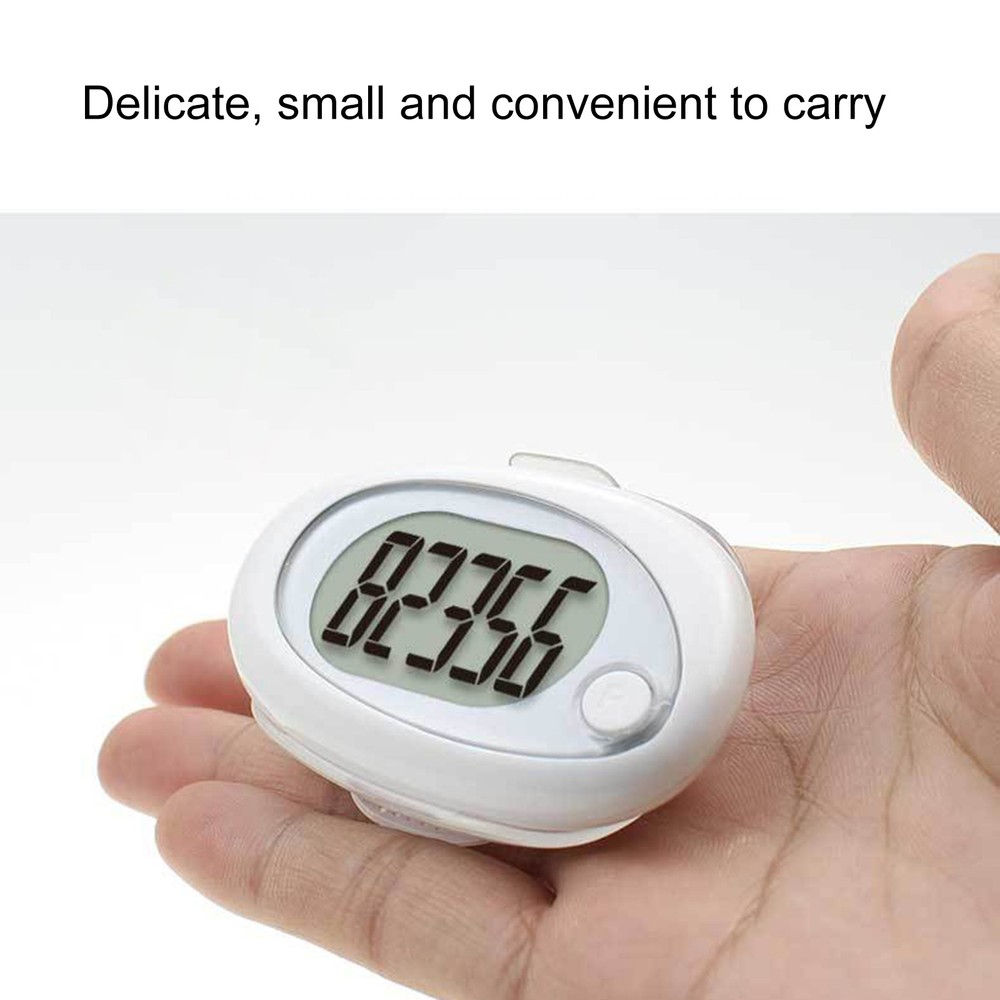 3D Sensor Pedometer Step Counting Device Clip-on Pedometer With Detachable XUBW