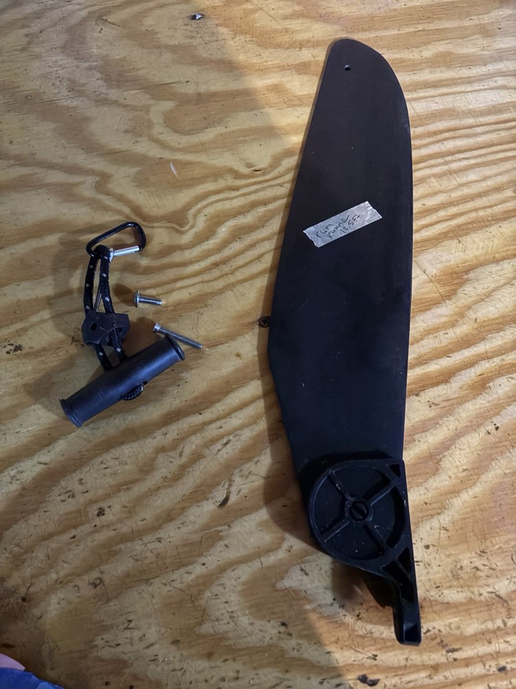 The Point 65 Rum Runner 12.5’ Paddle Board Replacement Fin Rutter