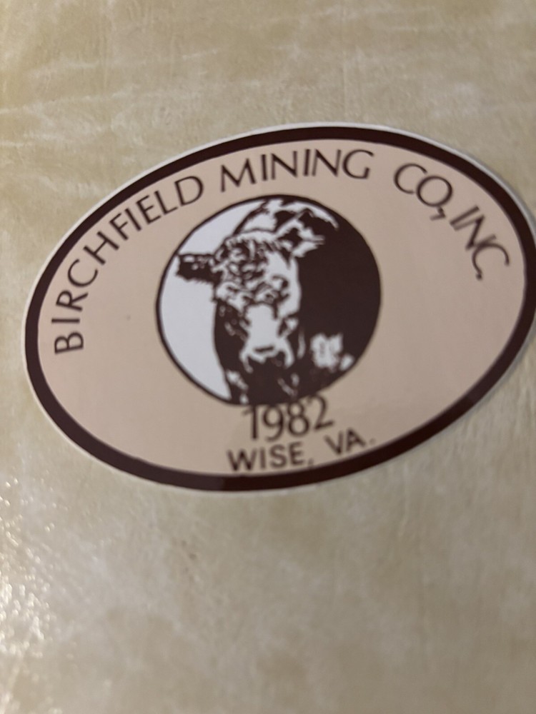 COAL MINING STICKERS Nice Older Coal Company