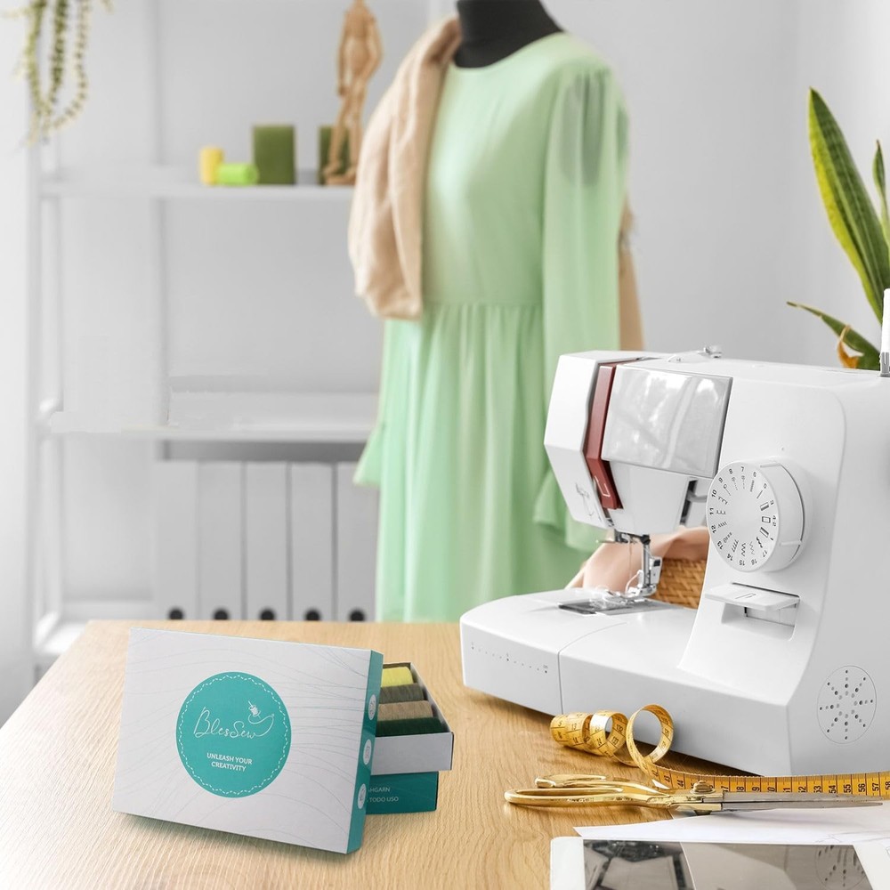 Sewing Thread-24 Spools of Polyester Thread for Sewing Machine for Beginners,