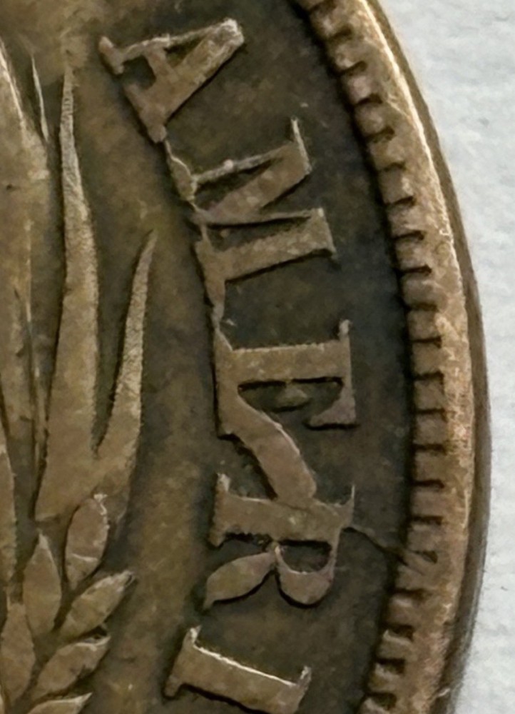 1865 Two Cent Piece — XF Condition, Cool Die Crack Reverse 🔥