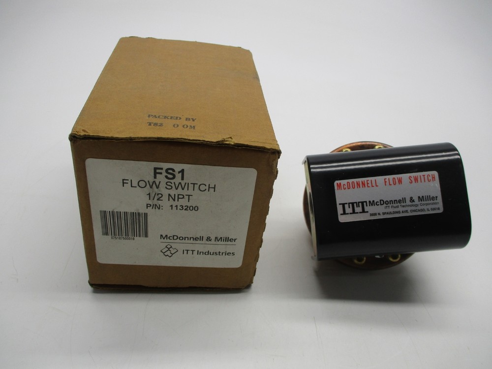 ITT FS1 113200 FLOW SWITCH NSNP