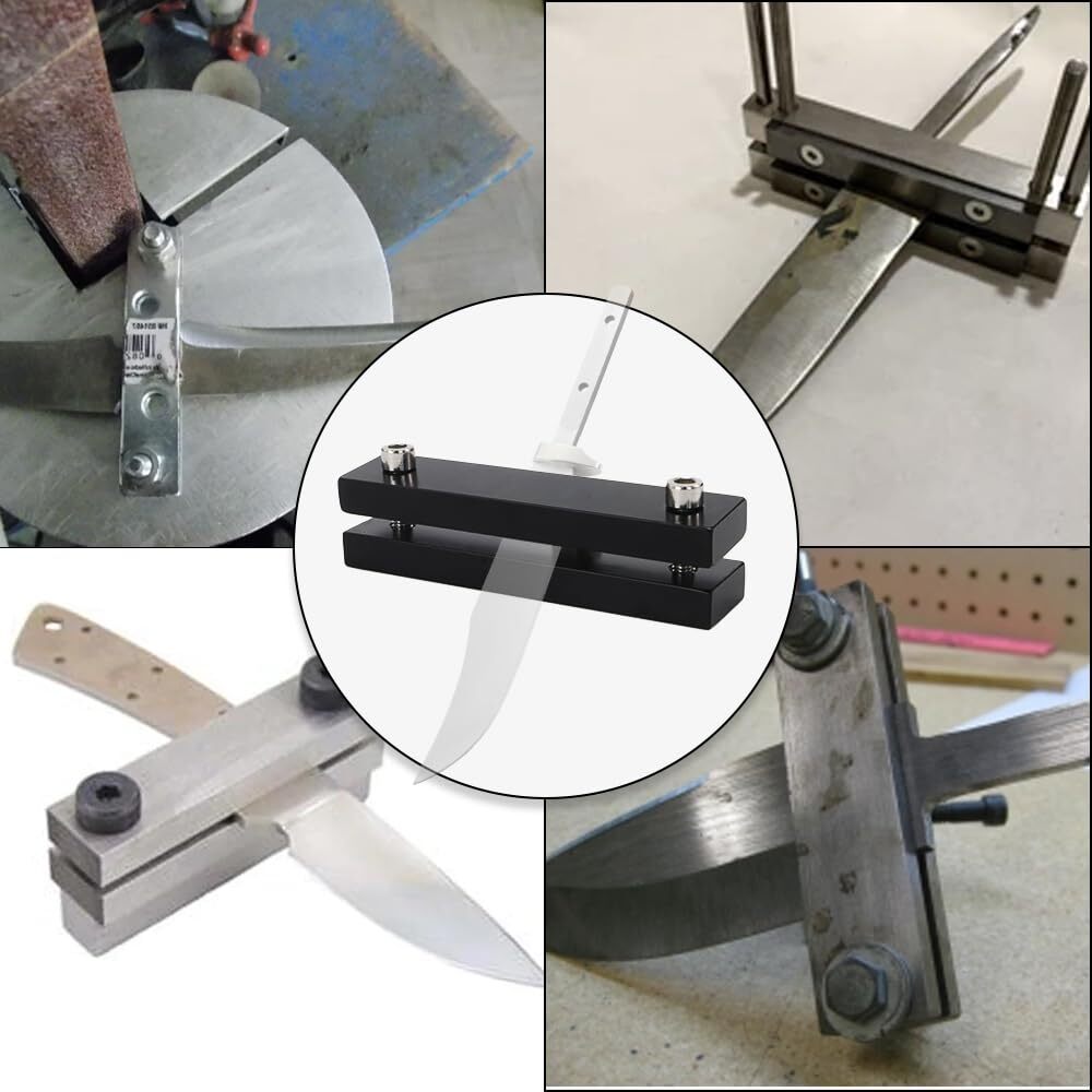 SCOTTCHEN Hardened File Guide Knife Making Tool File Guide with Carbide Surf...