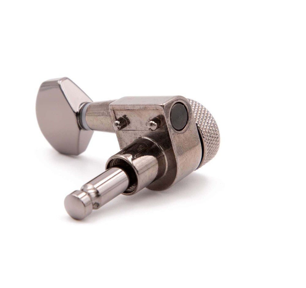 Tone Ninja 2-pin locking tuners 20:1, Black Nickel, 7 String Inline