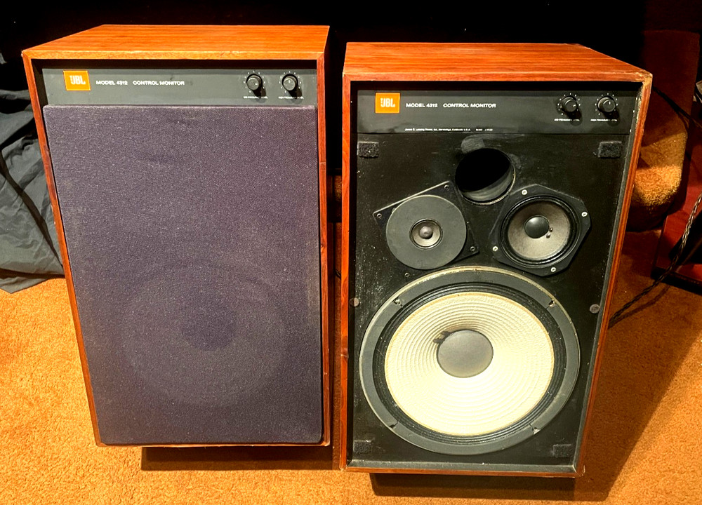 JBL Model 4312 Control Monitors (2)