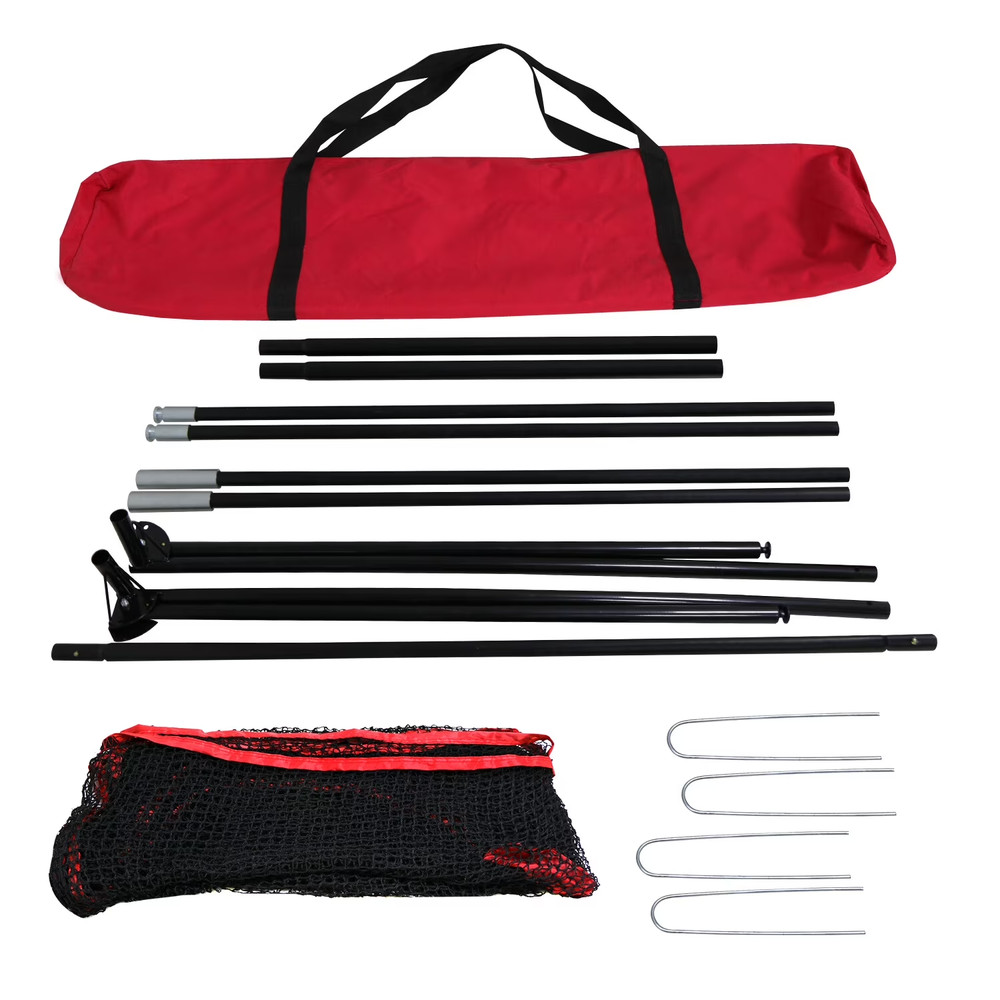 10x7Ft Golf Folding Practice Net Hitting Net Yard Swing Rod Simulator Carry Bag