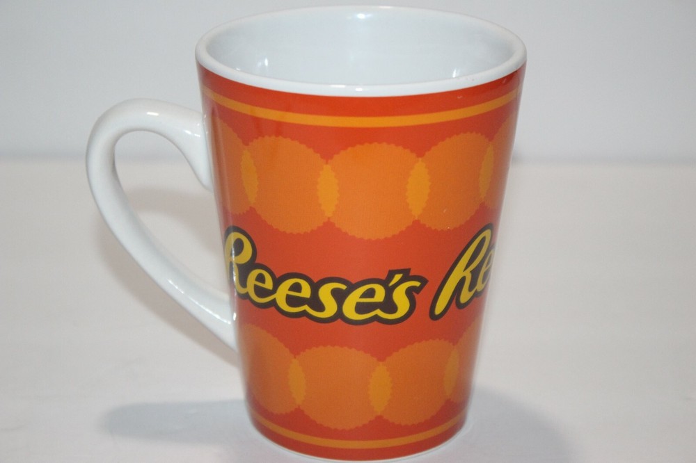 Hershey Reese's Peanut Butter Cup Ceramic Tea Coffee Mug Cup Soft Zip Cases