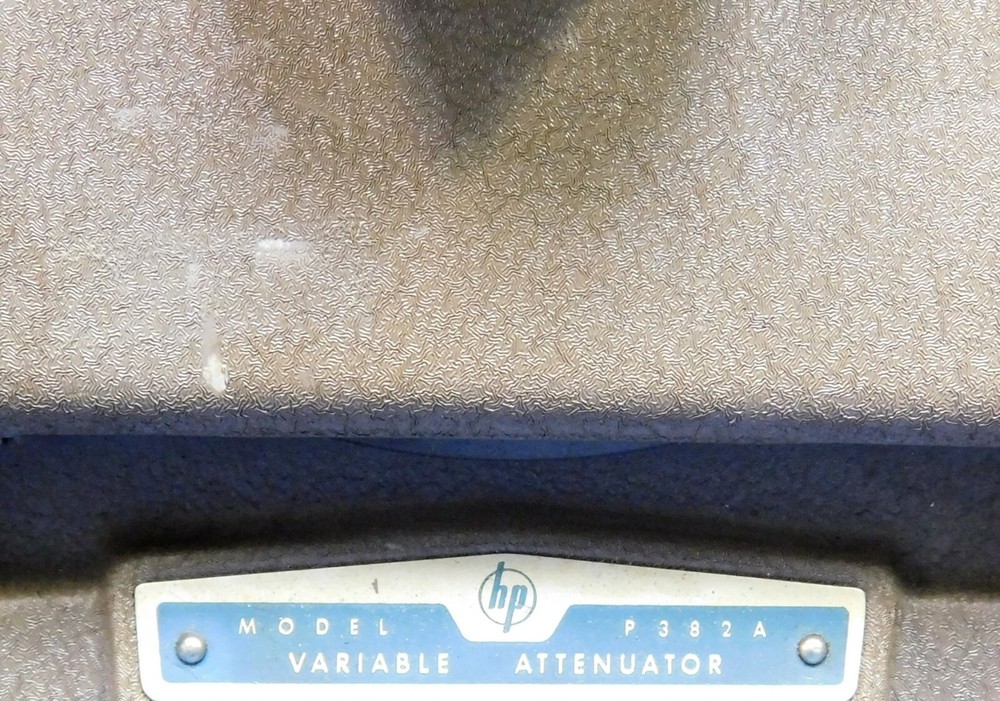 Agilent HP Keysight P382A Waveguide Variable Attenuator 18 GHz Untested