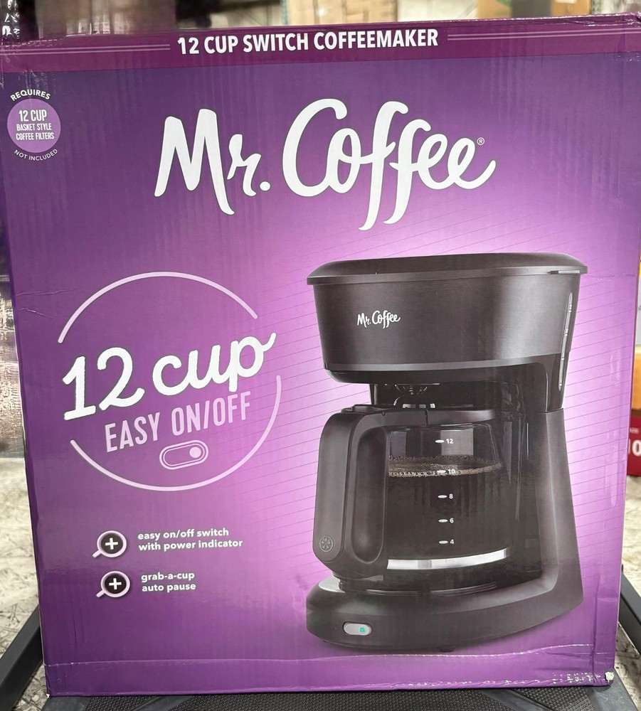 Mr. Coffee 12 Cup Switch Coffee Maker