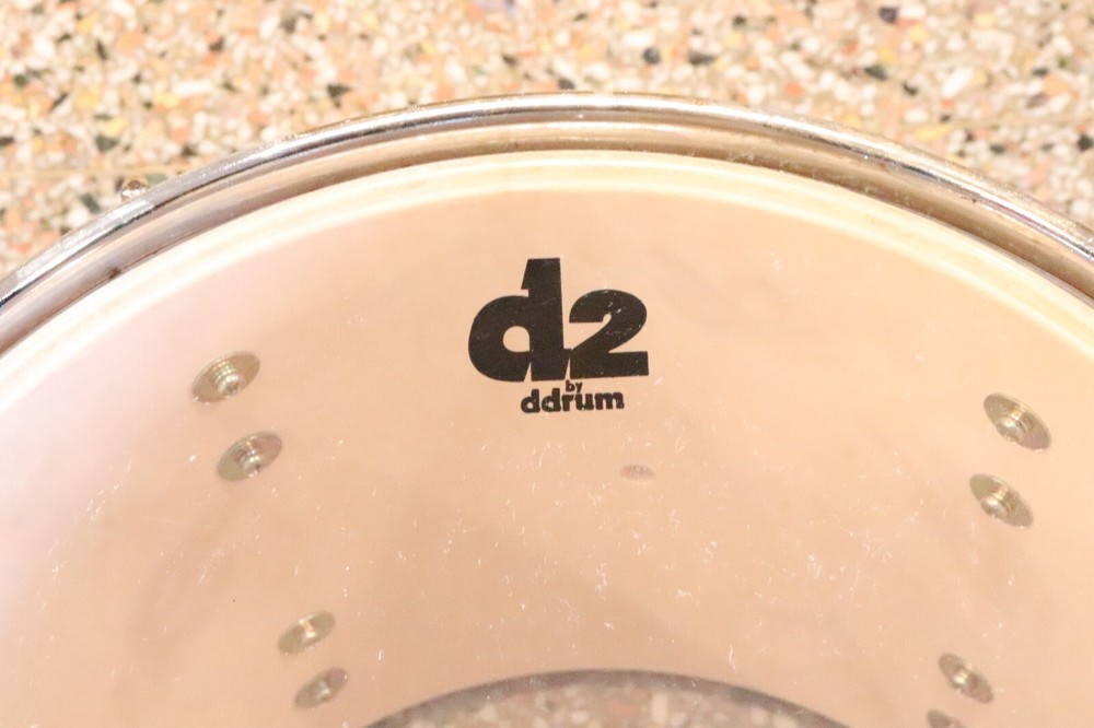 Percussion Plus 10x12 Rack Tom Drum Red Wrap