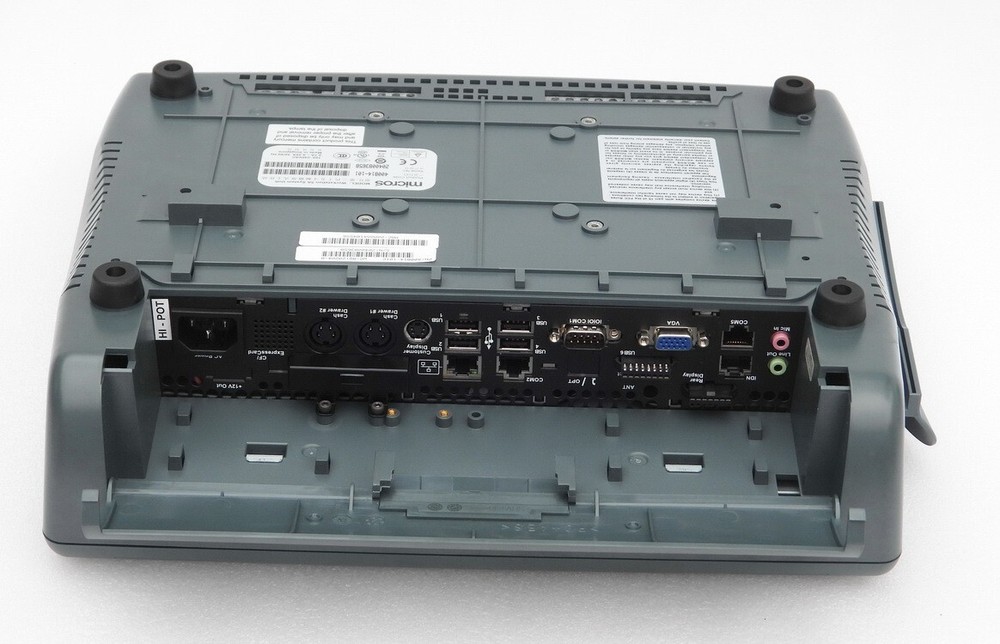 NOS MICROS WORKSTATION 5A SYSTEM UNIT DIGITAL DISPLAY TOUCHSCREEN POS COMPUTER