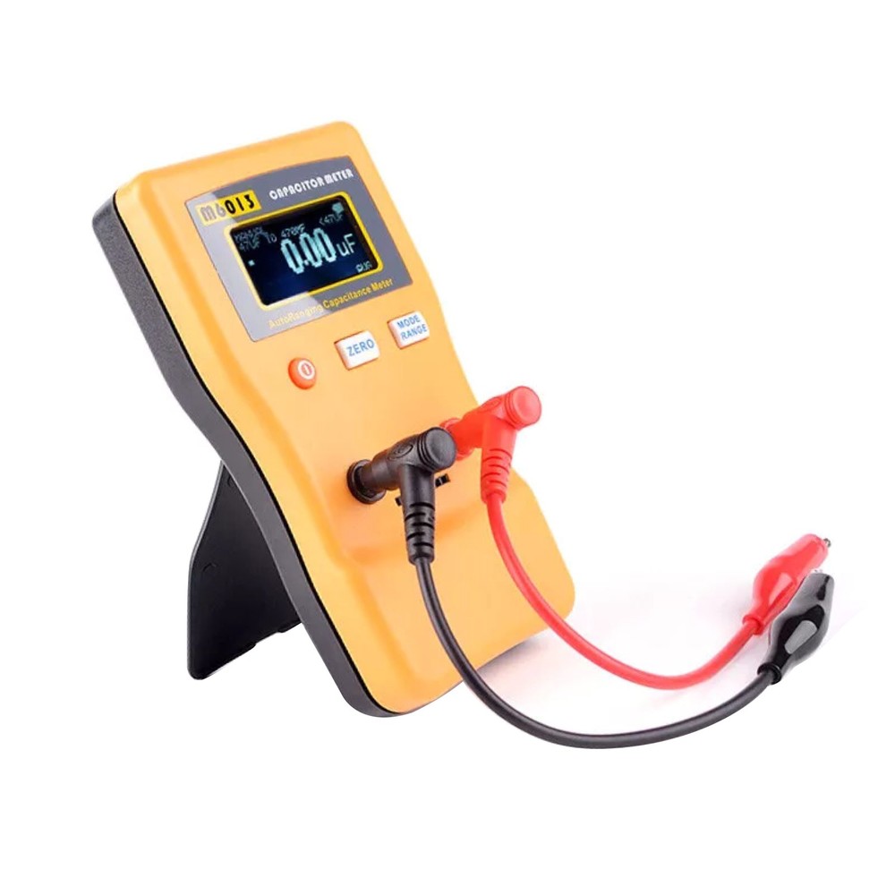 Handheld M6013 Capacitor Meter Auto Rang Measuring Capacitance Tester Tool
