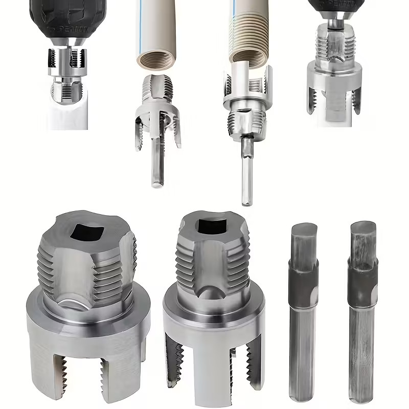 1/2'' & 3/4'' Integrated Internal & External Pipe Threading Tool for PPR PVC MPP