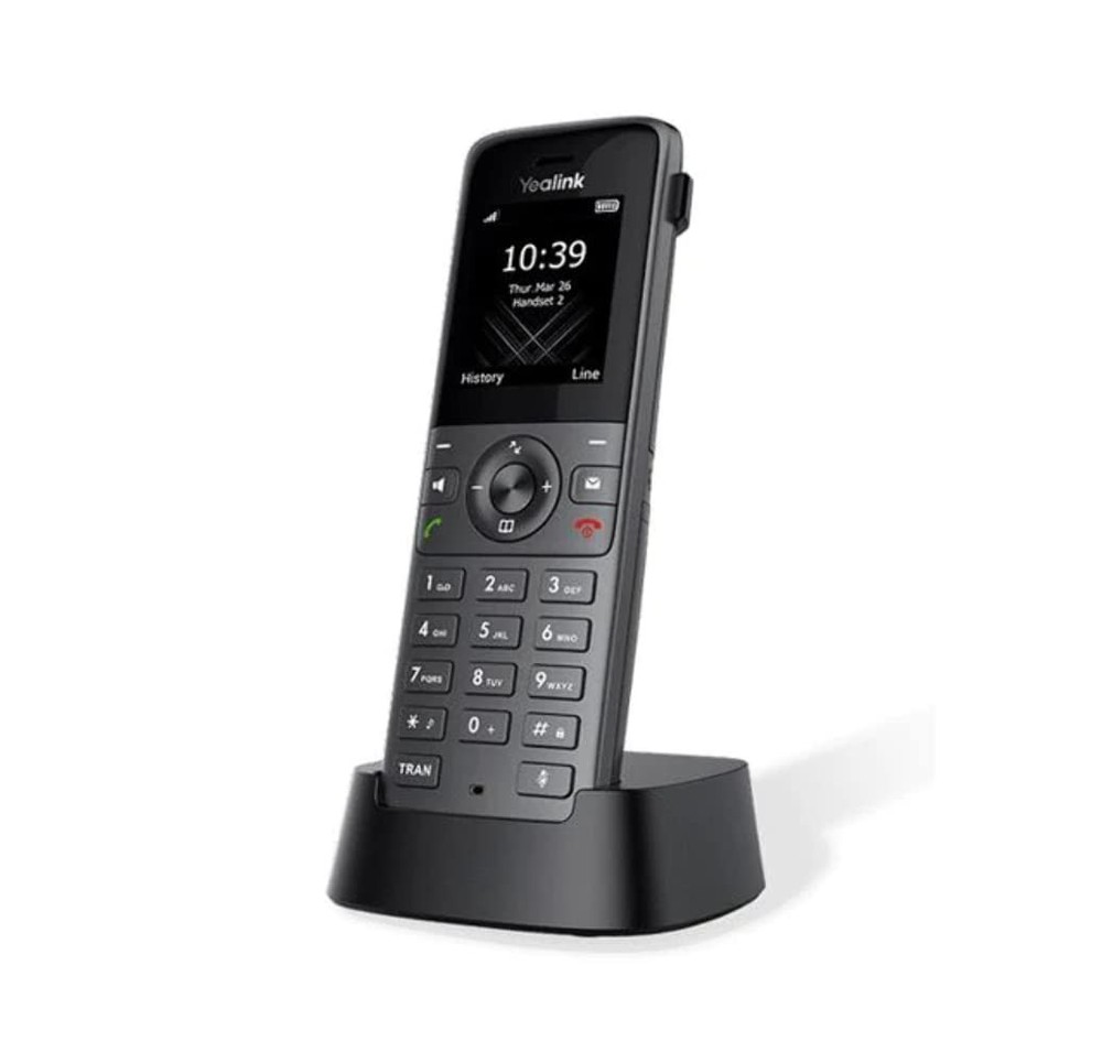 YEALINK DECT HANDSET - W73H - BLACK
