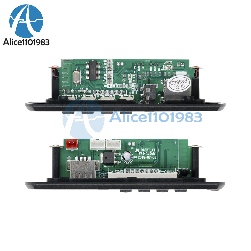 Bluetooth 4.1 Car MP3 WMA Decoder Board with Remote Control AUX TF USB FM Radio