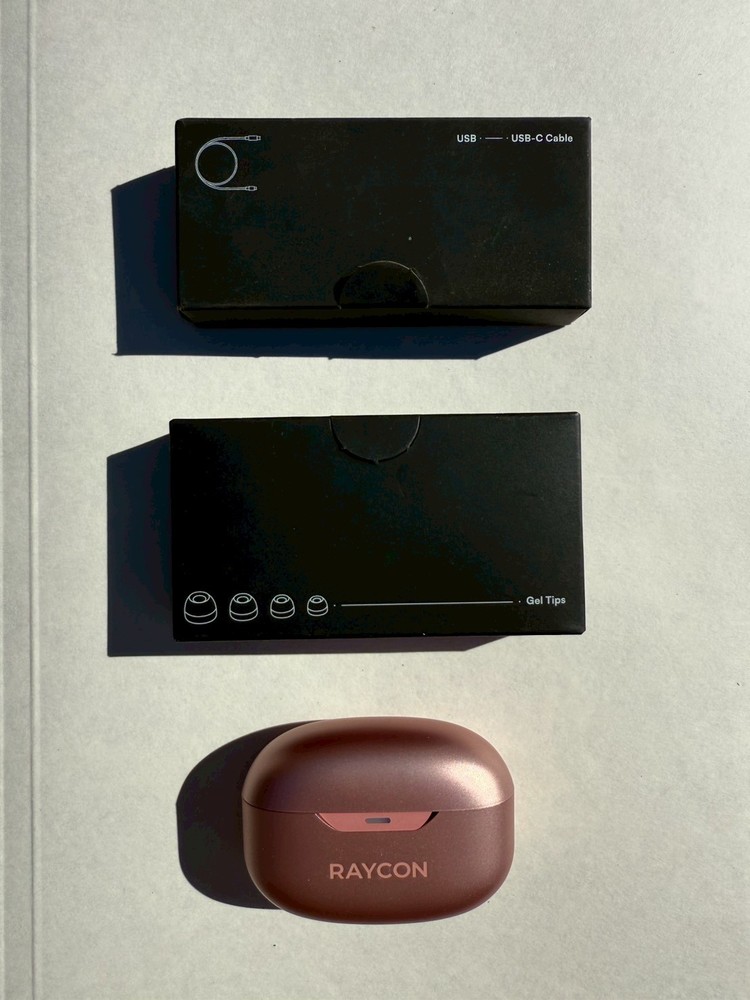 Raycon Everyday Earbuds Plus - Bluetooth True Wireless - Rose Gold