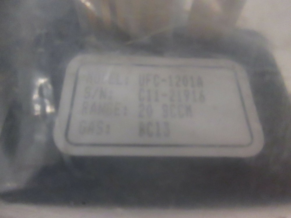 UFC-1201A, Mass Flow Controller MFC, BCL3, 20 SCCM, Rfrb