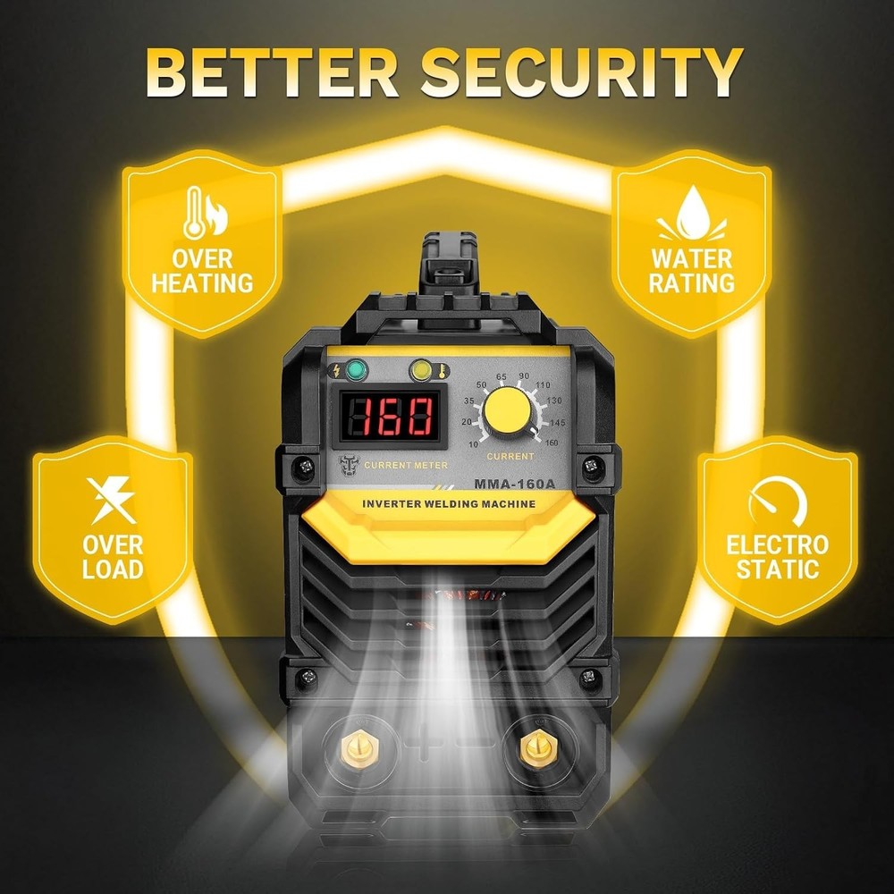 Certified ARC Welder 160A IGBT Technology