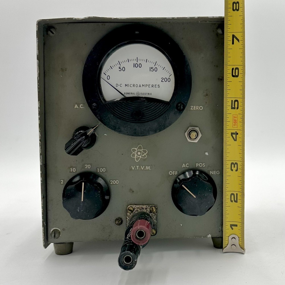 Vacuum Tube Voltmeter VTVM ⚡️