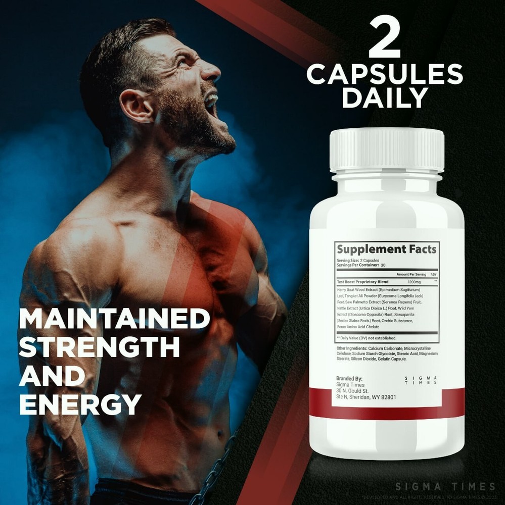 (3 Pack) Boostaro, Boostaro Male Capsules, Boostaro Supplement