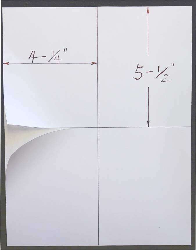 10000 Blank Plain Address Label 4x2" / 10 per page 1000 Sheets Self Adhesive